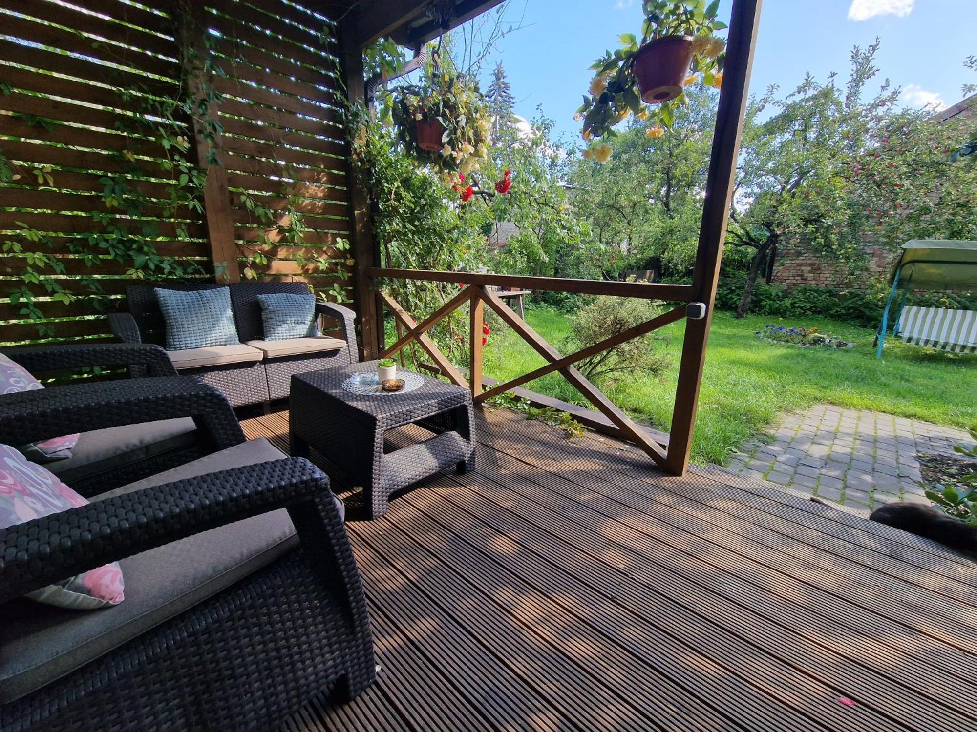 Boutigue City House With Terrace And Garden Free Parking ريغا المظهر الخارجي الصورة