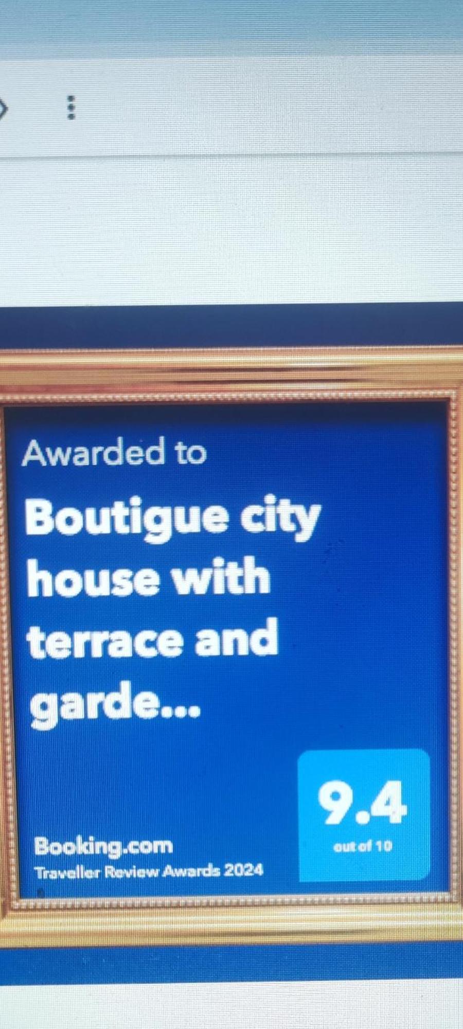 Boutigue City House With Terrace And Garden Free Parking ريغا المظهر الخارجي الصورة